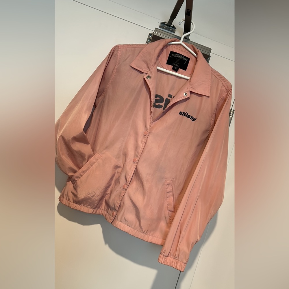 Vintage stüssy windbreaker (size small)